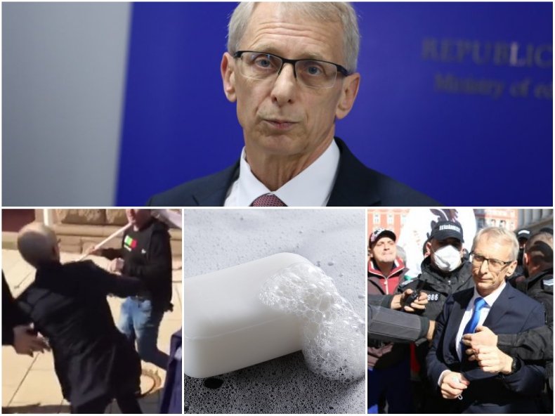 ЕЙ, ШУШУМИГО! Никито Денков го раздава мъж и плаши кабинета с протести, но забрави как Възраждане го биха с прът на жълтите павета (ВИДЕО)