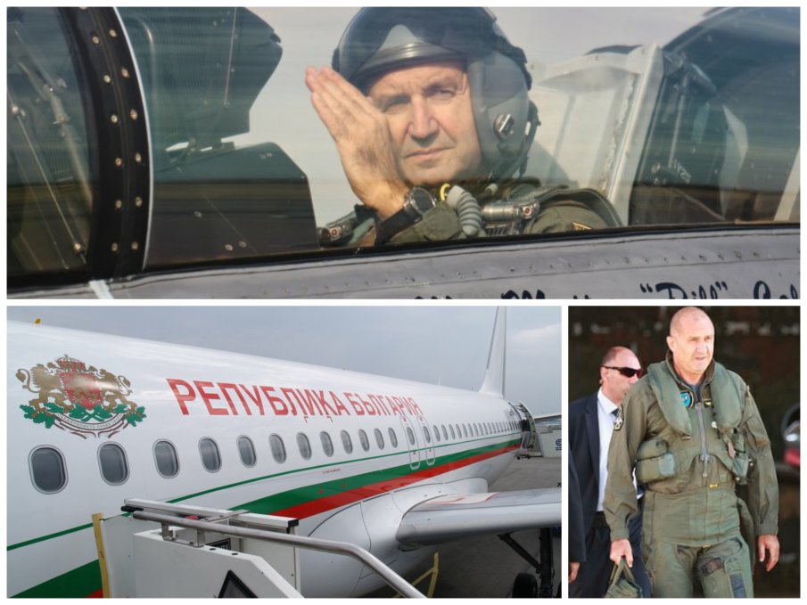 ВРЕМЕ ЗА ПРИЗЕМЯВАНЕ: Радев строши милиони народна пара да обиколи света с Авиоотряд 28, но така и не стигна до Белия дом