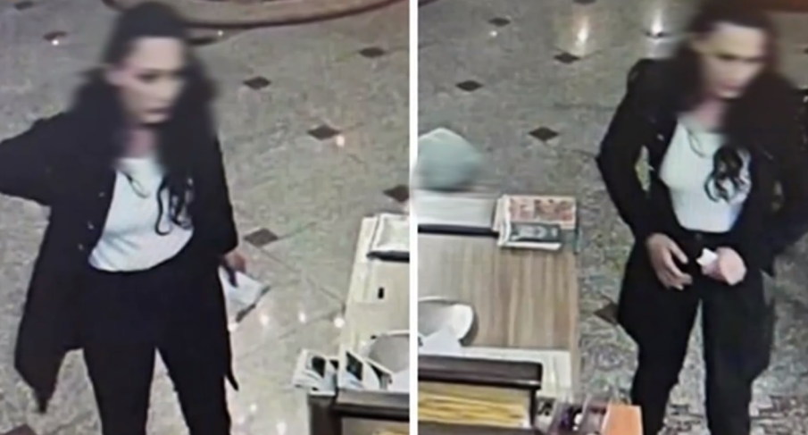 ВИЖТЕ Я: Крадла обра касата на църква в Русе в присъствието на детето си