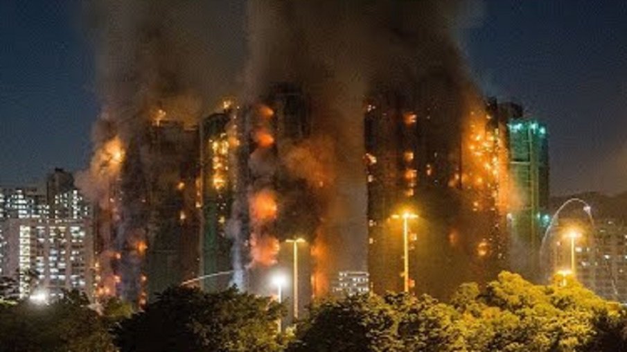 Над 40 жертви след големия пожар в Хонг Конг