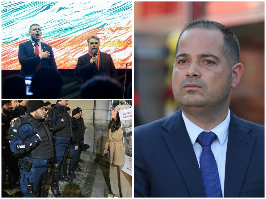 Калин Стоянов ПОБЕСНЯ: Жалка история - говорителите на протеста нахъсваха протестиращите срещу полицейските служители, които ги охраняват