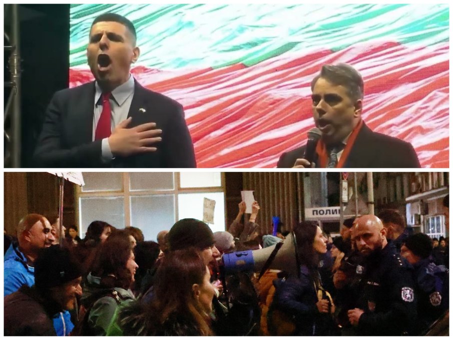 ПЛОЩАДЕН ФИЛМ: Какво ще роди жълтопатевната революция под знамената на безсрамните лицемери Асен и Мирчев