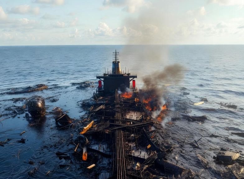 Два танкера се взривиха в Черно море