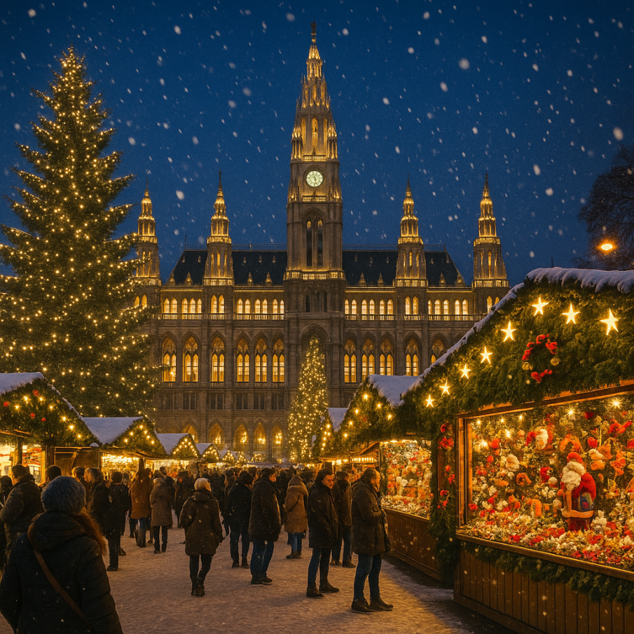 Коледа във Виена: Колко струва да посетите най-популярните базари?