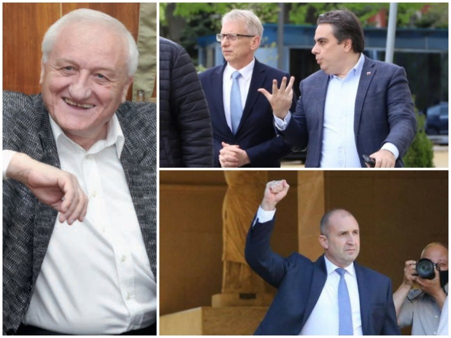 Основателят на СДС Петко Симеонов гневно: Асен Василев, Николай Денков и генерал Атанасов искат суматоха - очаквано, президентът ги подкрепи