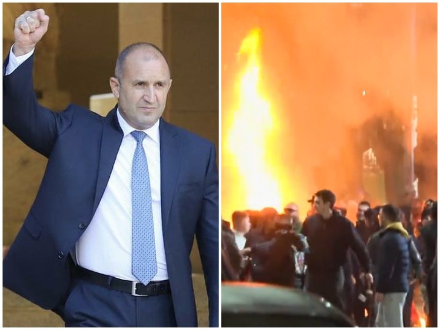 МРЕЖАТА ГЪРМИ за речта на Радев: Мрън-мрън, излезе, насъска нацията едни срещу други, мига като шут и накрая се скри под полата на Деса да гледа сеир