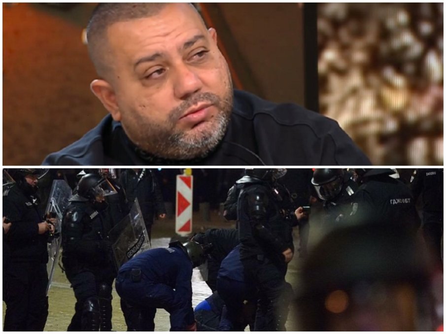 Хванатият с пачки на погромаджийския протест се прави на умряла лисица, засякоха го жестоко