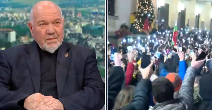 ПРОТЕСТЪТ НА ПОПРАВИТЕЛЕН! Шаманът на Радев се втвърди, ПАПАГАЛСТВА, че Крим е руски и не е време за еврото