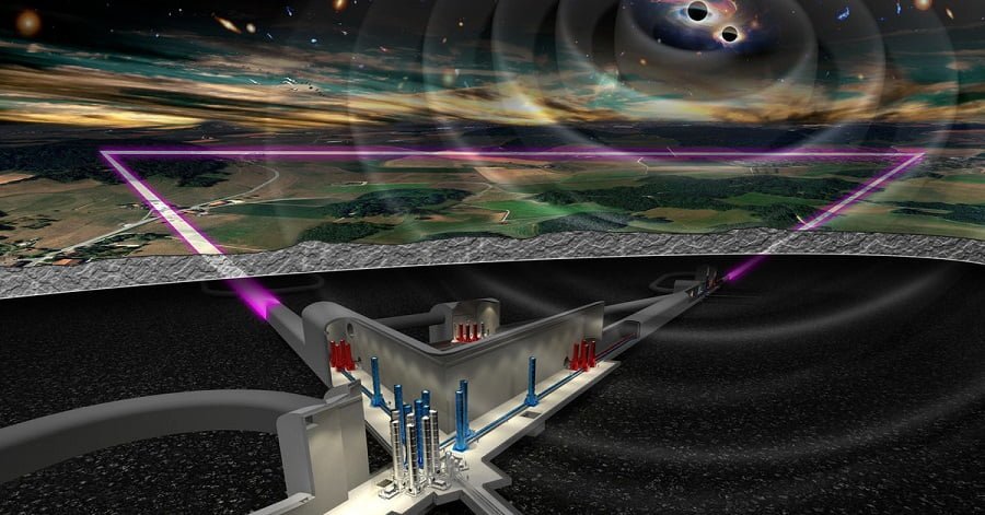 Подземният телескоп Айнщайн ще показва невидими досега явления