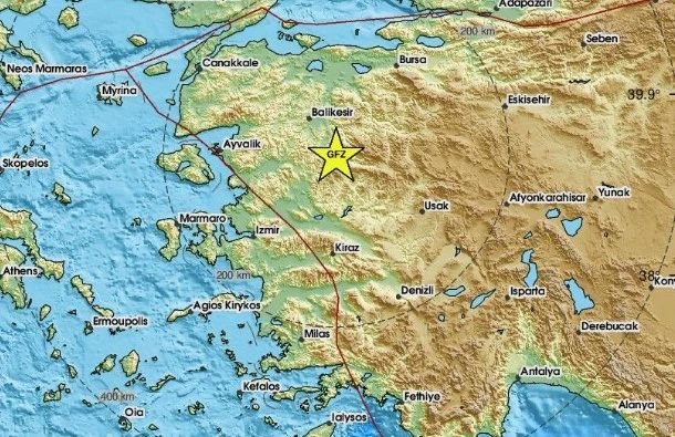 Земетресение от 5.1 по Рихтер разтърси Западна Турция
