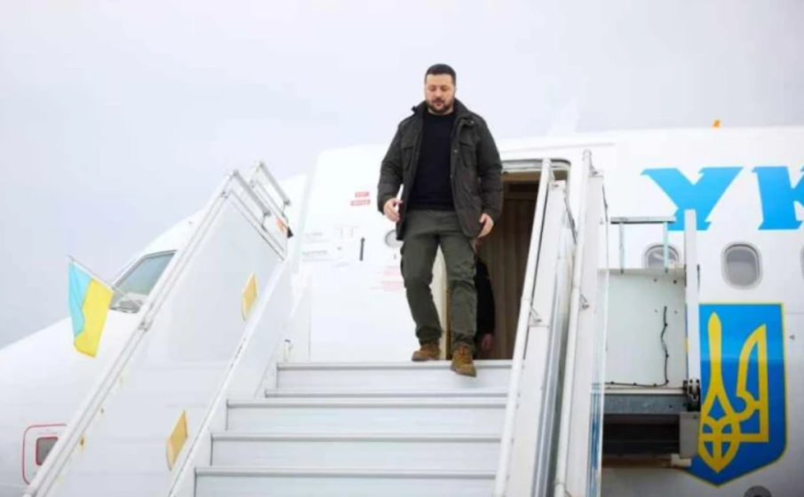 Зеленски пристигна в Берлин за преговорите с Уиткоф и Кушнер