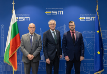 Димитър Радев се срещна в Люксембург с управляващия директор на Европейския стабилизационен механизъм