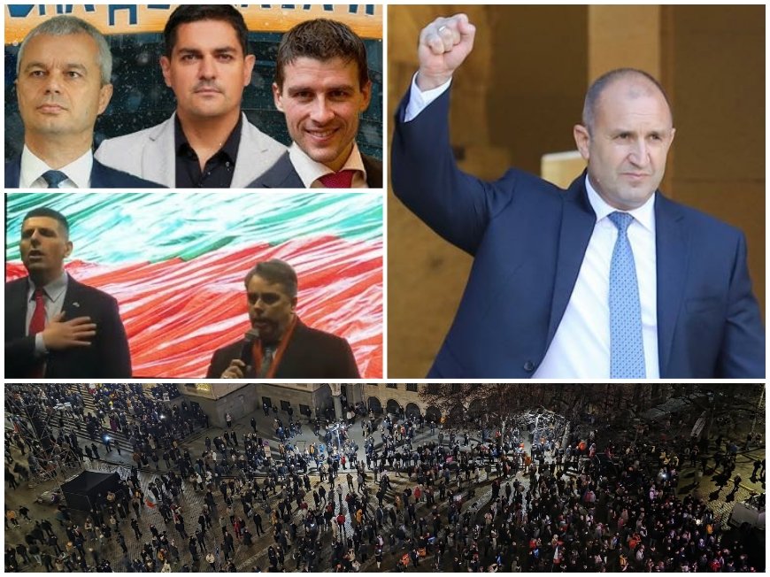 Цифрите от протеста - малко негласуващи, малко деца + симпатизантите на Радев, ППДБ, Възраждане, МЕЧ, Величие и още няколко партии