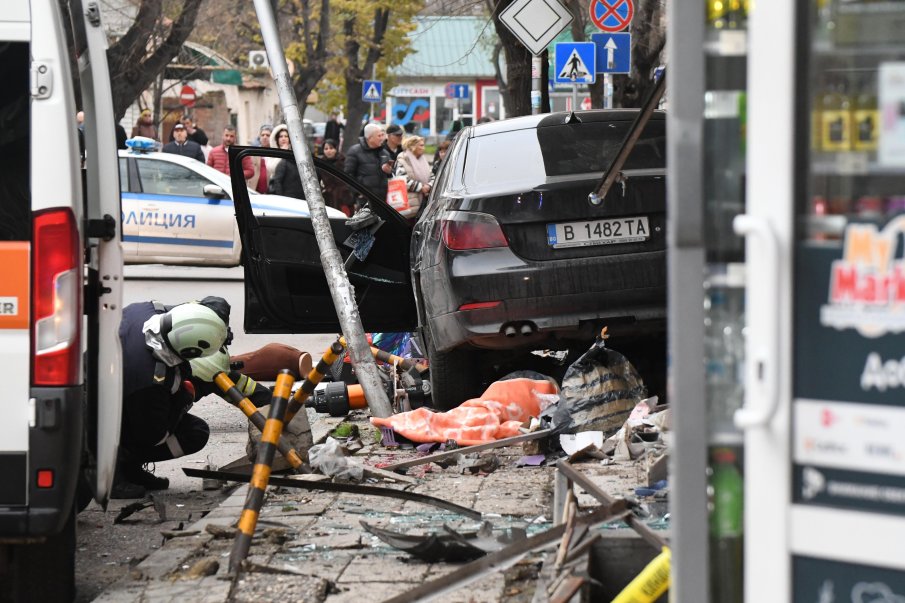 Излязоха пробите за алкохол и дрога на шофьора, убил две жени на тротоар във Варна