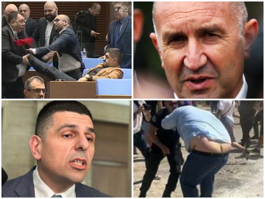 ТОВА ЛИ Е ЕЛИТЪТ, КОЙТО ИСКА ДА НИ УПРАВЛЯВА?! Ивайло Мирчев ще раздава шамари, Руди Гела рита депутати, Радев погълна още дози агресия, ще се задави от самодоволство...