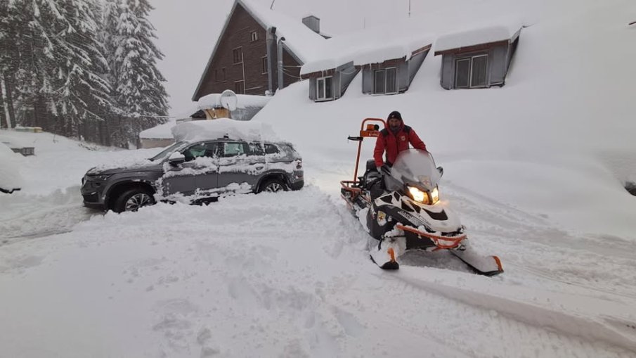 Минусови температури в планините в последния ден на 2025 година