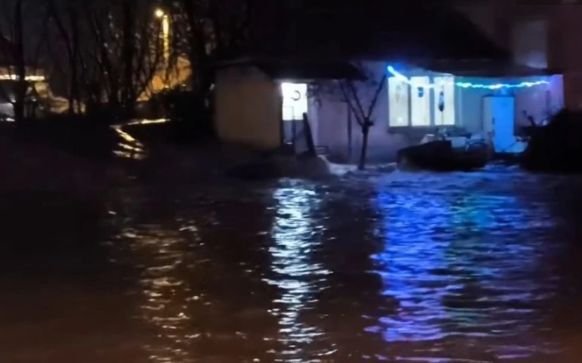 Пазарджишкото село Гелеменово е наводнено