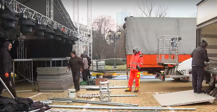 СДВР с информация за мерките за новогодишния концерт в центъра на София