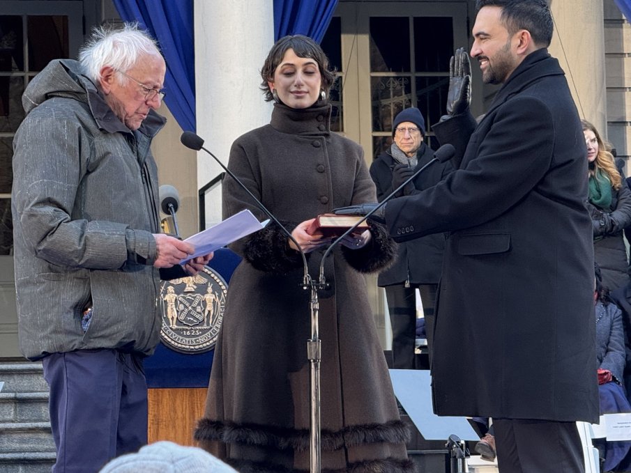 Зохран Мамдани официално положи клетва като кмет на Ню Йорк