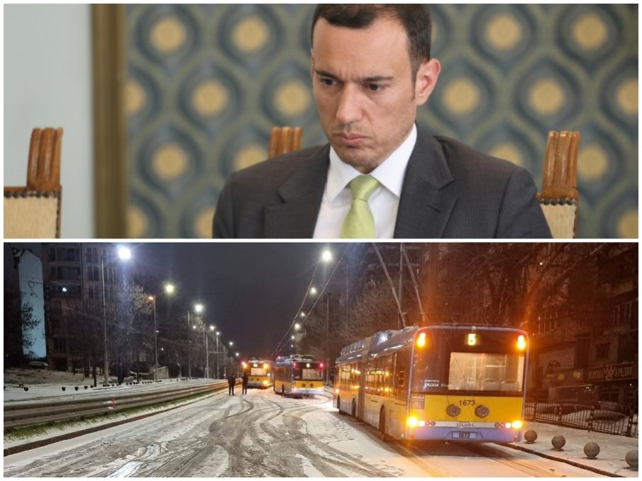 КОШМАРЪТ В СТОЛИЦАТА! Васил ДС Терзиев не може да изчисти София дори при най-малък сняг в средата на януари