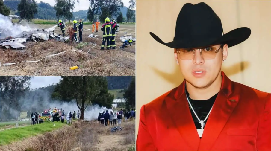 Частен самолет се разби в Колумбия, сред жертвите е известен певец