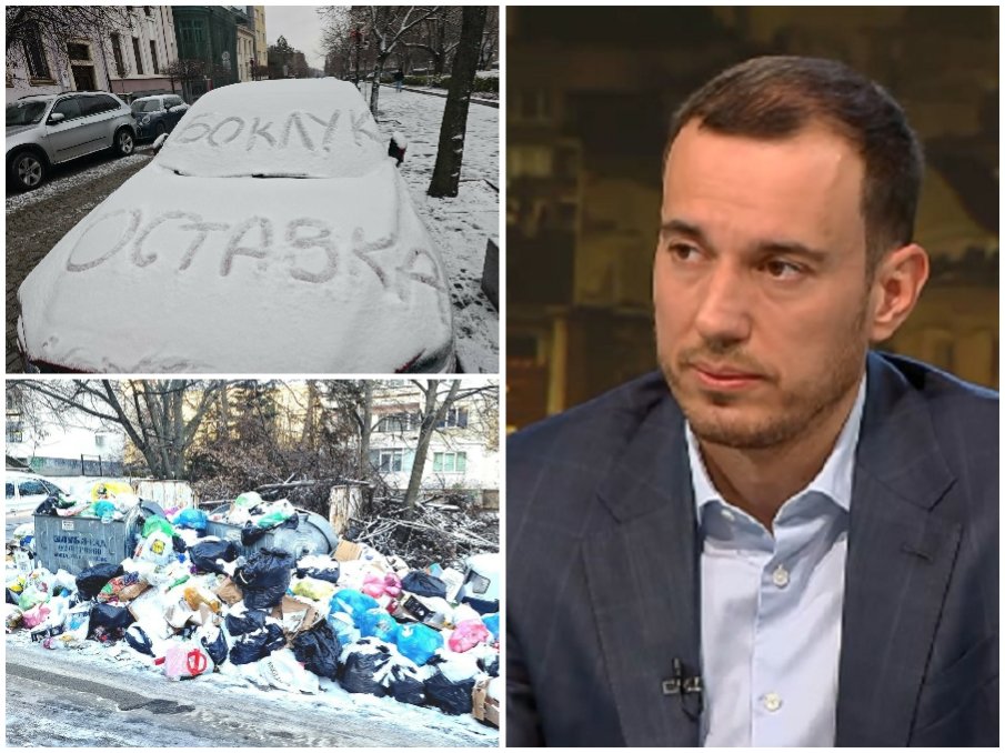 НАСРЕД КРИЗАТА С БОКЛУКА! Терзиев се изтъпани по телевизията и шокира столичани: Има сравнително добро сметоизвозване