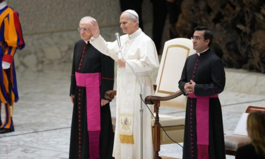 Папа Лъв XIV се среща с венецуелската опозиционна лидерка Мачадо