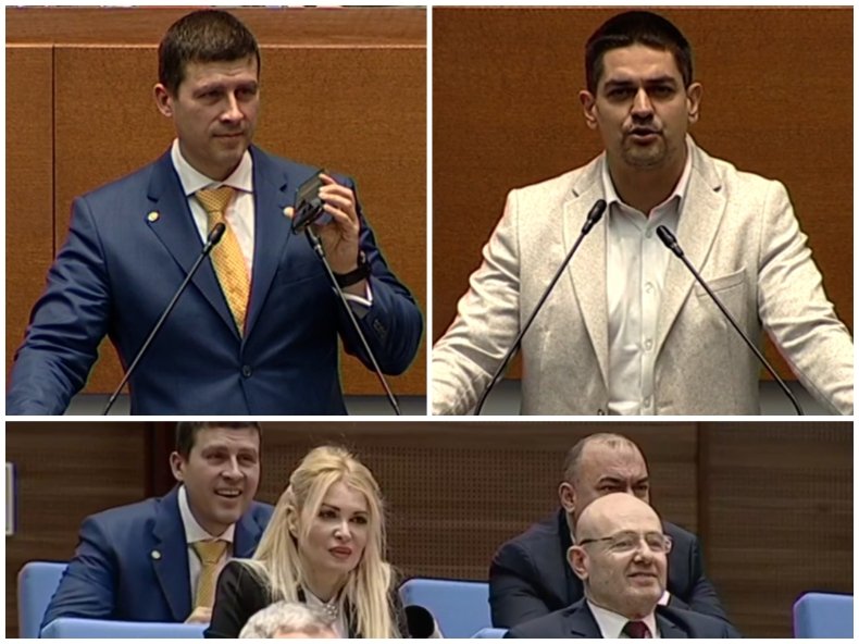 ЖЕСТОК ЕКШЪН! Руди Гела скъса шортите на ИвИлин: Ти си пълен тъпак и смешник! За пръв и последен път си в парламента (ВИДЕО)