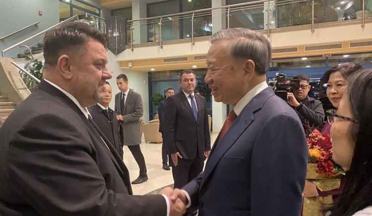 Атанас Зафиров поздрави виетнамския президент То Лам за преизбирането му начело на Виетнамската комунистическа партия (СНИМКИ)