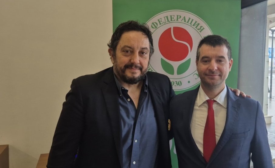 Иван Тиков е новият президент на Българската федерация по тенис, а Стефан Цветков остава почетен президент и член на УС
