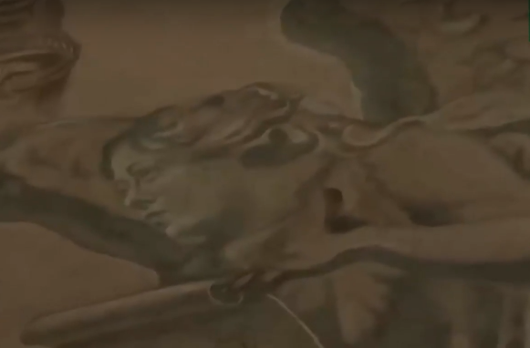 Ангел с лицето на Джорджа Мелони разпали политически скандал в Рим