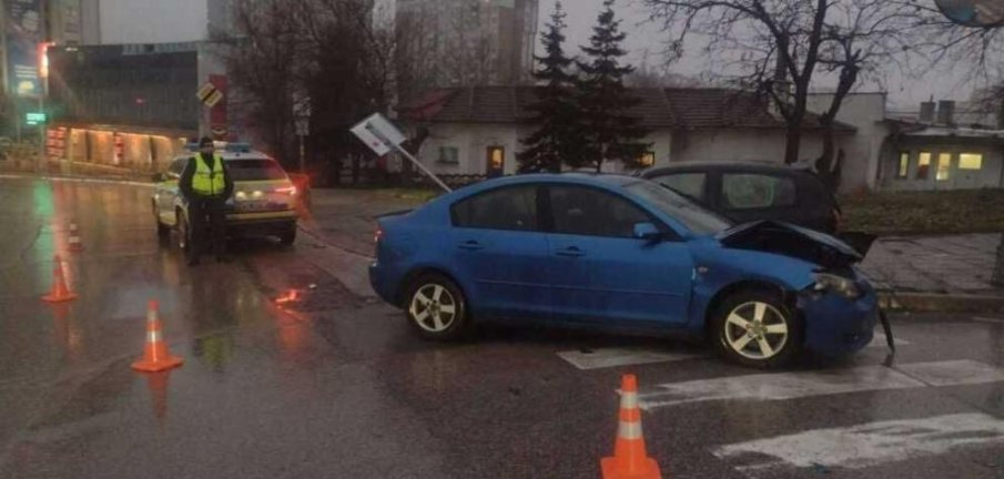 Катастрофа с пострадала шофьорка в Шумен