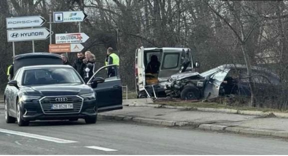 Верижна катастрофа на Тракия в посока София