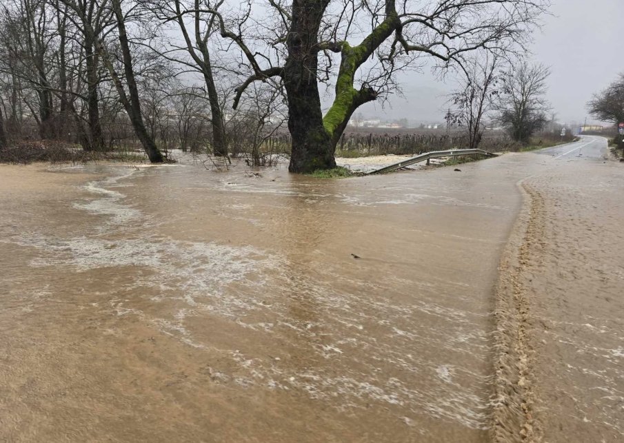 Усложнена обстановка в Петричко заради обилните валежи (ВИДЕО)