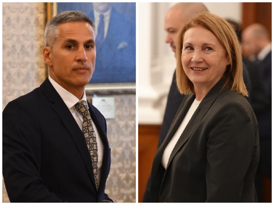 Куклата Андрей Гюров и надзорникът й Румяна Бъчварова