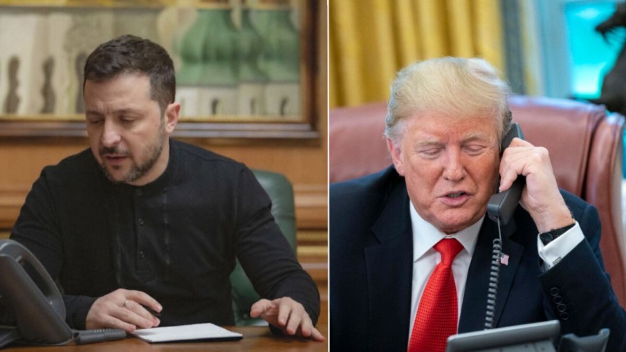 Зеленски и Тръмп разговаряха по телефона