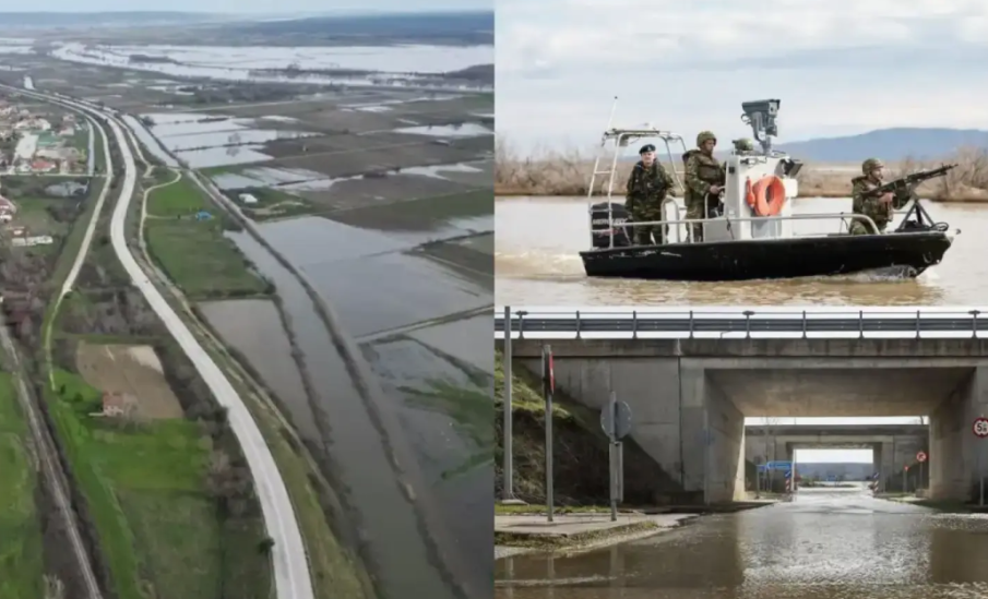 Гърция е под вода, евакуират бедстващи хора