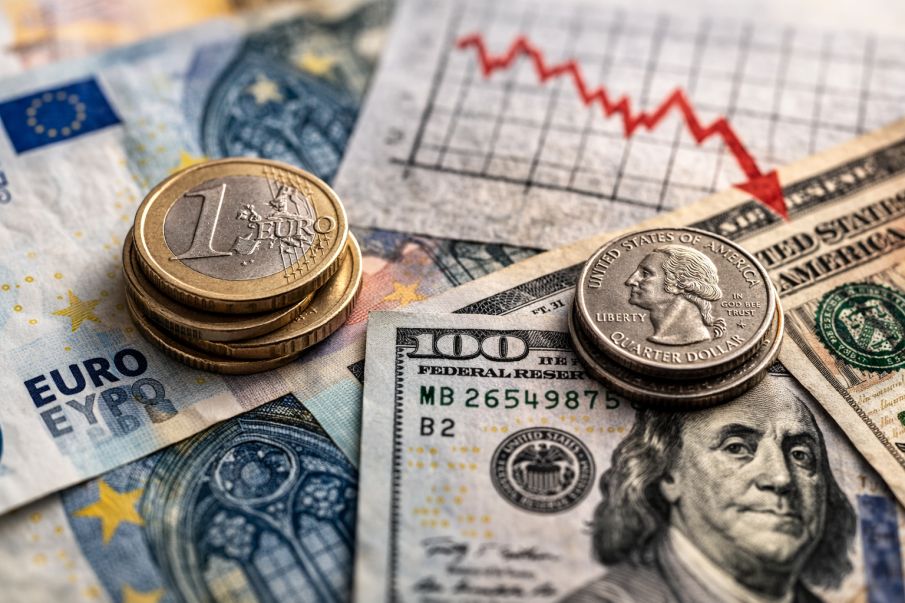 Еврото поскъпва леко спрямо долара