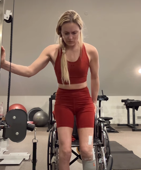 Линдзи Вон започна тренировки за възстановяване