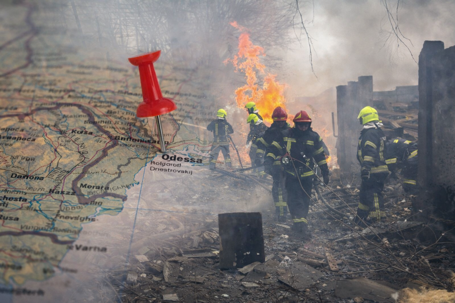 Руски удари по пристанищна и транспортна инфраструктура в Одеска област