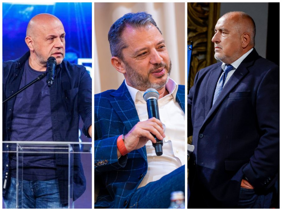 Борисов, Делян Добрев и Дончев повеждат ГЕРБ в София