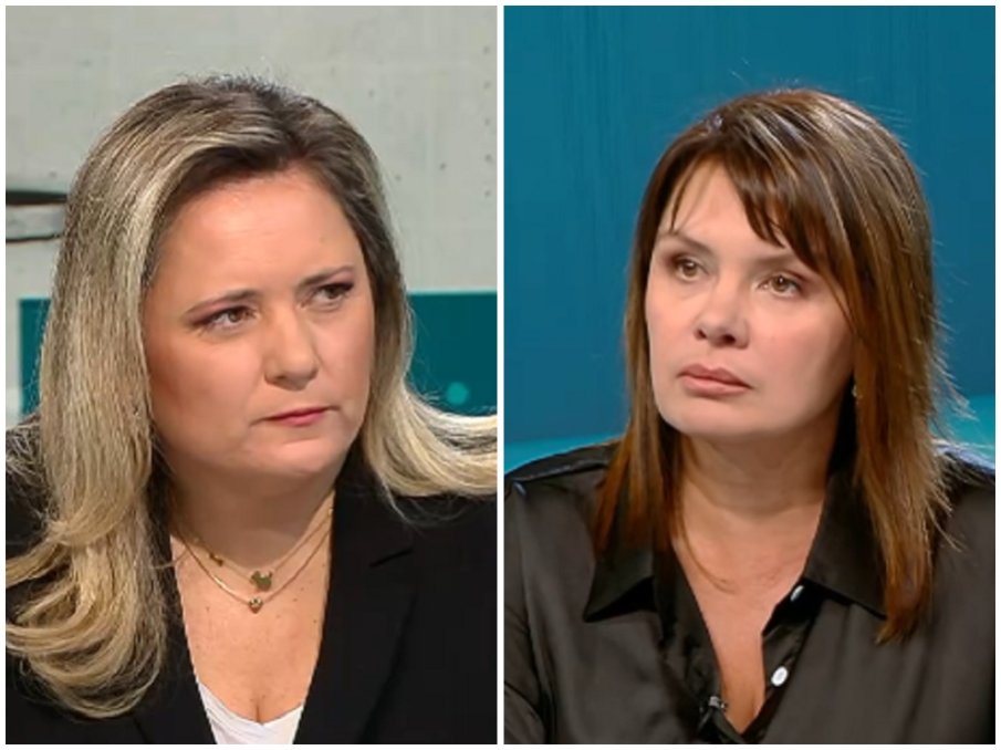 ЕФИРЪТ ПОЧЕРВЕНЯ ОТ СРАМ: Оскандалената бивша европрокурорка Теодора Георгиева лъска имидж при Лора Крумова