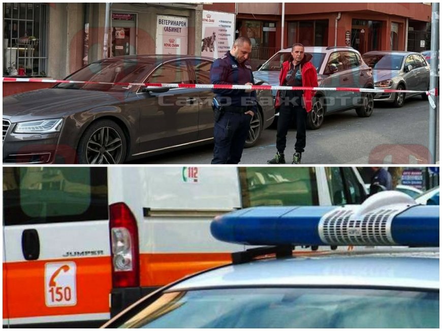 ИЗВЪНРЕДНО! Стрелба в Бургас - застреляха мъж в лъскаво Ауди (СНИМКА)
