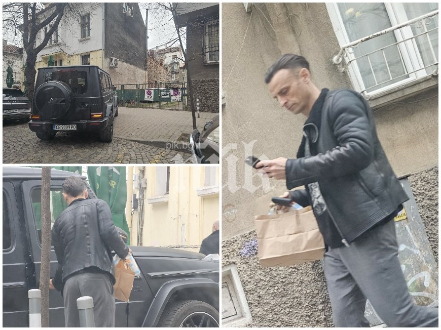 САМО В ПИК! Порасна му работата, откакто стана съветник на Гюров: Бербатов джигитства из центъра на София (СНИМКИ)