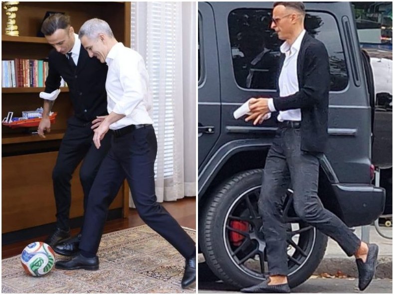 СРАМ И ПОЗОР! Бербатов като мутра паркира G-класа с патлак! Тормози съученички на дъщерите си (СКАНДАЛНО ВИДЕО)