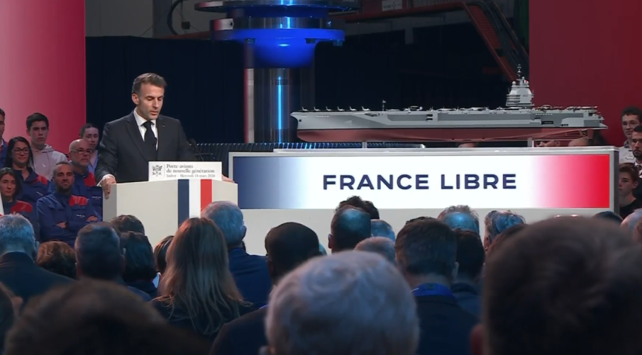 Макрон обяви името на бъдещия френски самолетоносач