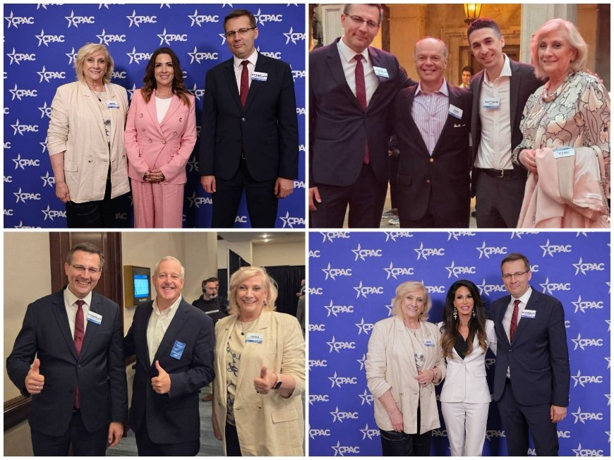 Представителите на Делян Пеевски на конференцията СРАС проведоха редица срещи с ключови фигури от САЩ (СНИМКИ)