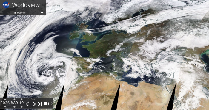 Бурята “Тереза“ връхлетя върху Канарските острови