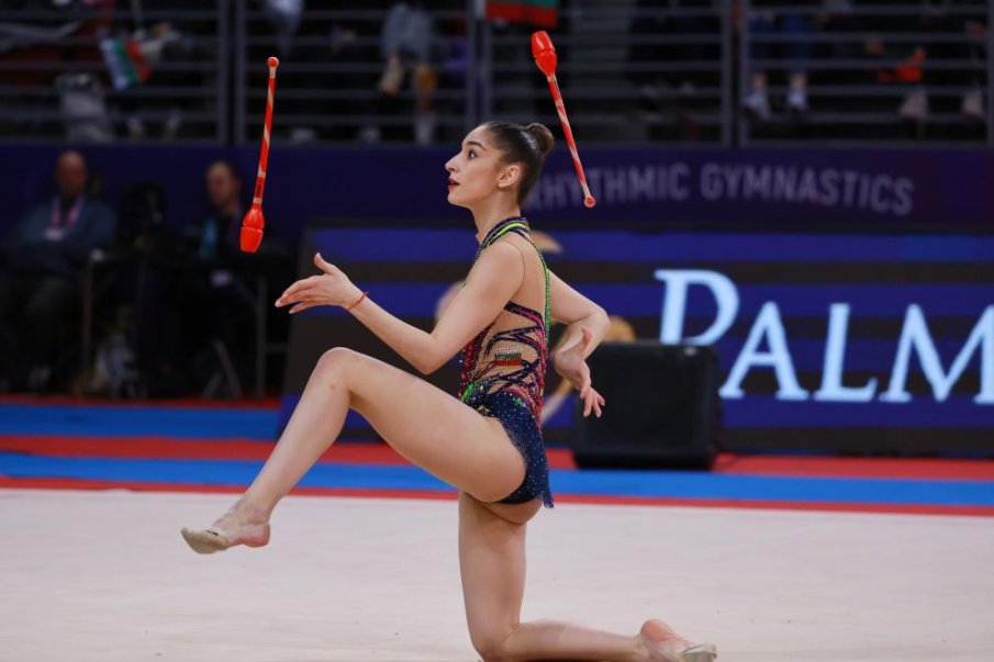 Първо злато за България на Световната купа по художествена гимнастика в София