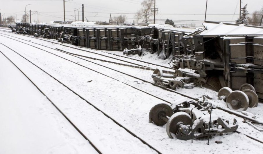 Влак дерайлира в Русия, 7 души пострадаха (ВИДЕО)